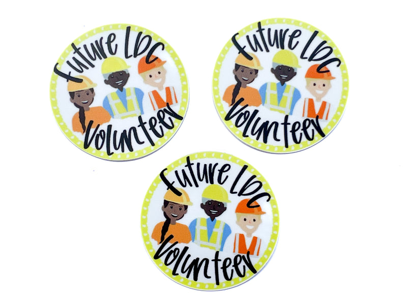 Future LDC Volunteer Stickers - GINGERS
